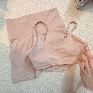 TNA Action  Set in Blush Pink